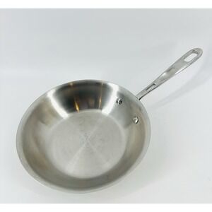 EMERIL All Clad Frying Saute Pan Skillet Stainless Steel 8 inch #2